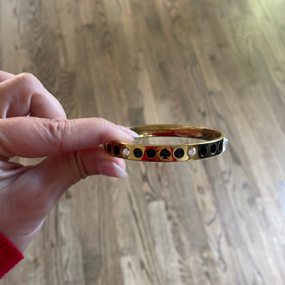 Kate spade faux gold bangle bracelet
